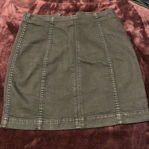 Black Free People mini skirt